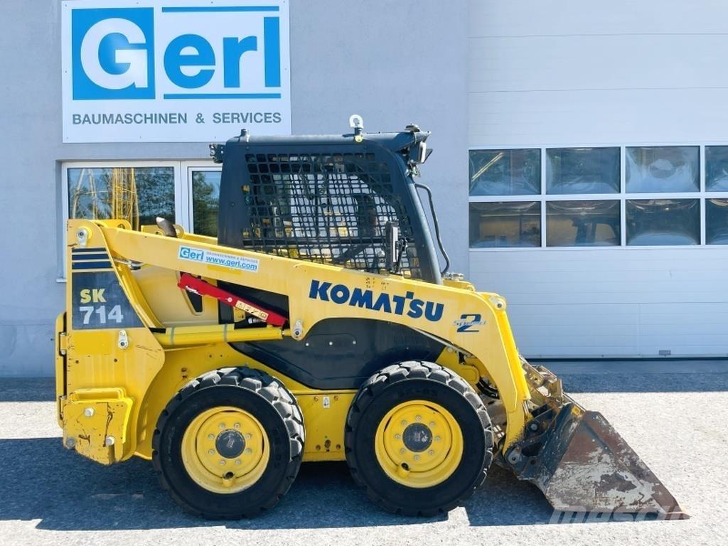 Komatsu SK714-5 Smykem řízené nakladače