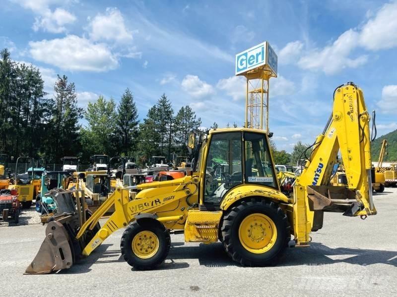 Komatsu WB97R-2 Rýpadlo-nakladače