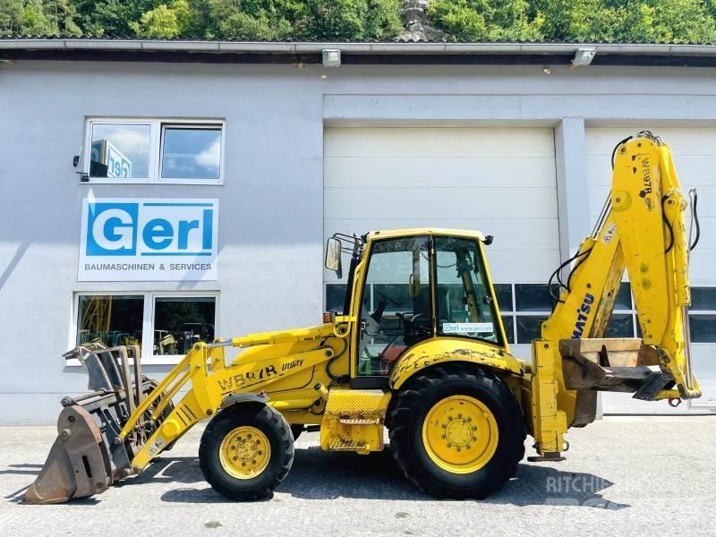 Komatsu WB97R-2 Rýpadlo-nakladače