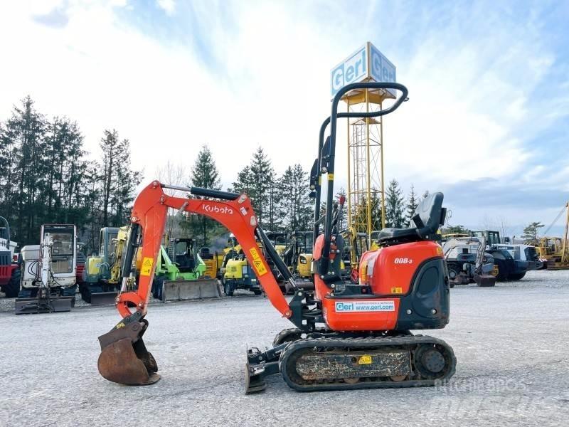 Kubota K008-3 Mini rýpadla < 7t
