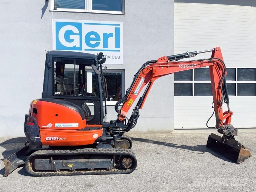 Kubota KX101-3a Mini rýpadla < 7t