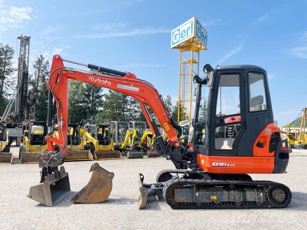 Kubota KX101-3a Mini rýpadla < 7t