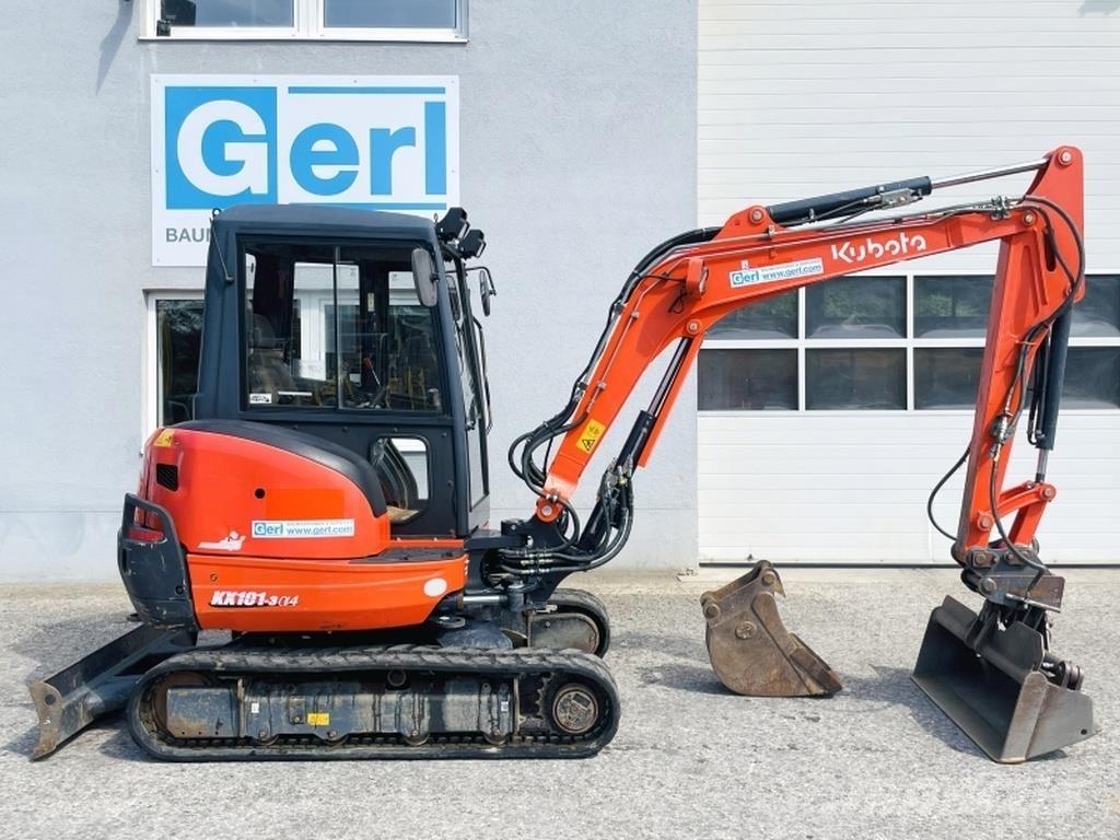 Kubota KX101-3a Mini rýpadla < 7t
