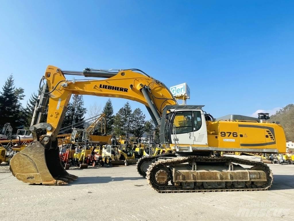 Liebherr R976 HD Pásová rýpadla