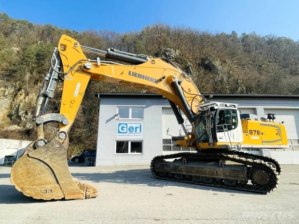Liebherr R976 HD Pásová rýpadla