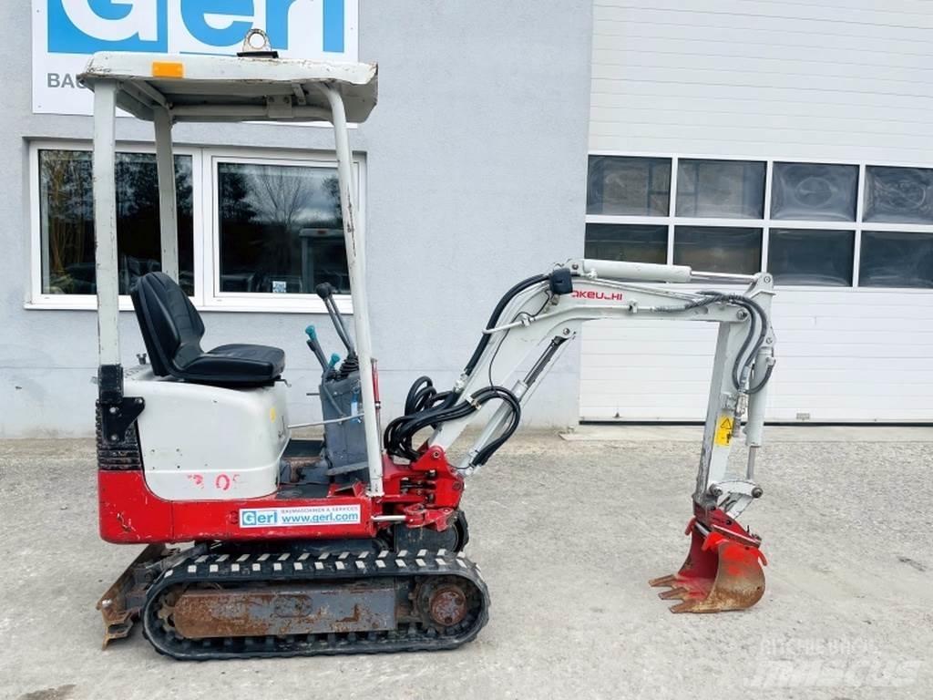 Takeuchi TB108 Mini rýpadla < 7t