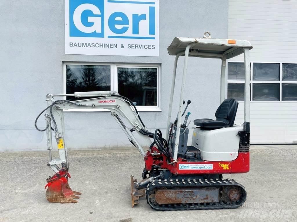 Takeuchi TB108 Mini rýpadla < 7t