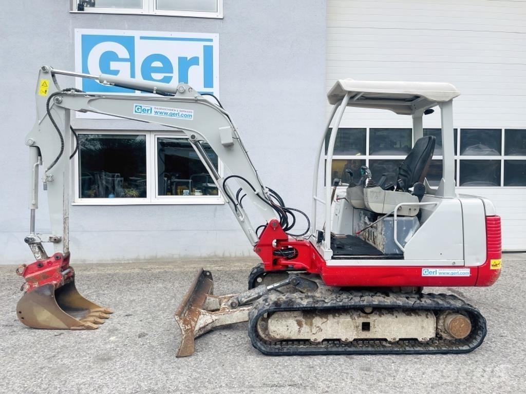 Takeuchi TB135 Mini rýpadla < 7t