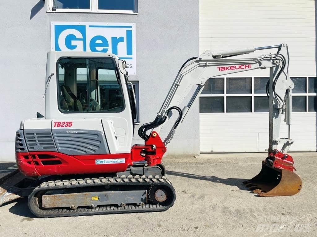 Takeuchi TB235 Mini rýpadla < 7t
