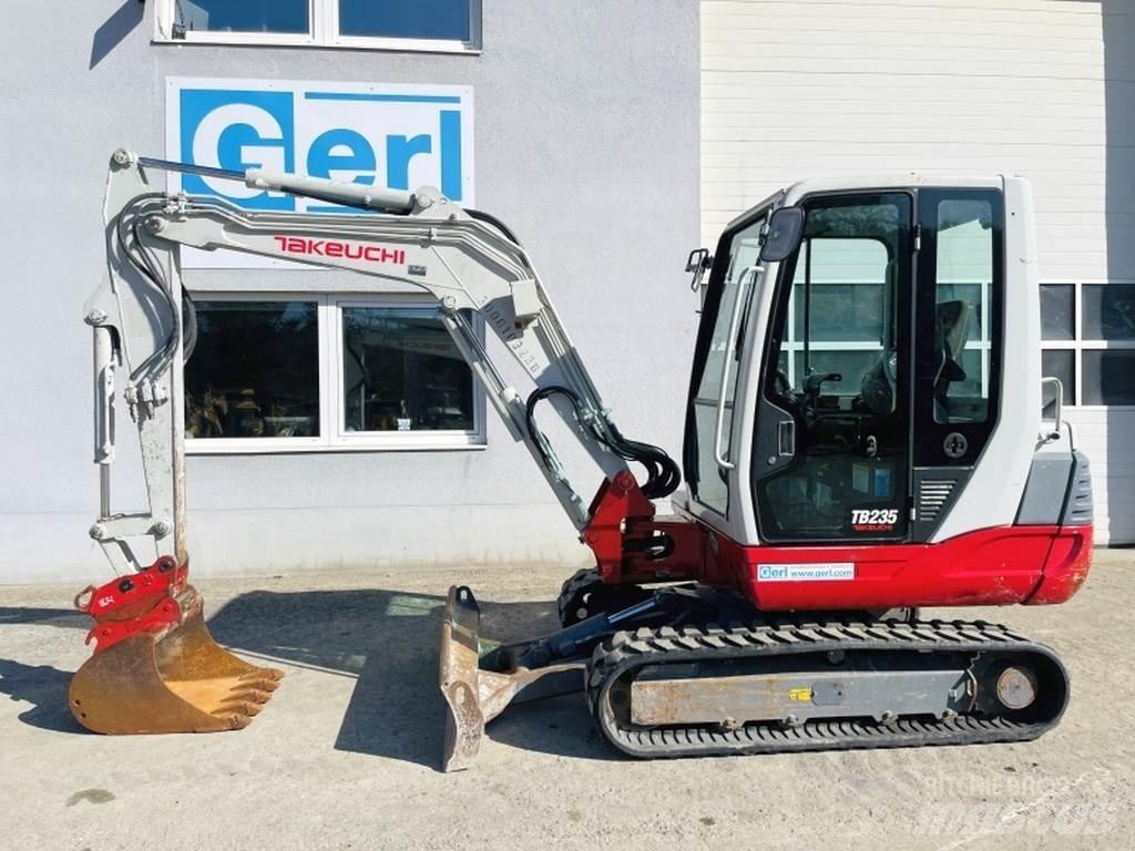 Takeuchi TB235 Mini rýpadla < 7t