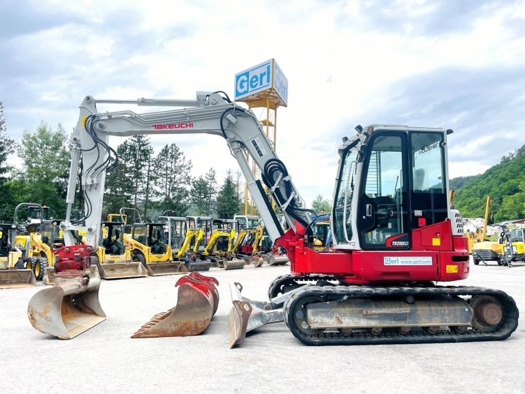 Takeuchi TB280FR Mini rýpadla < 7t