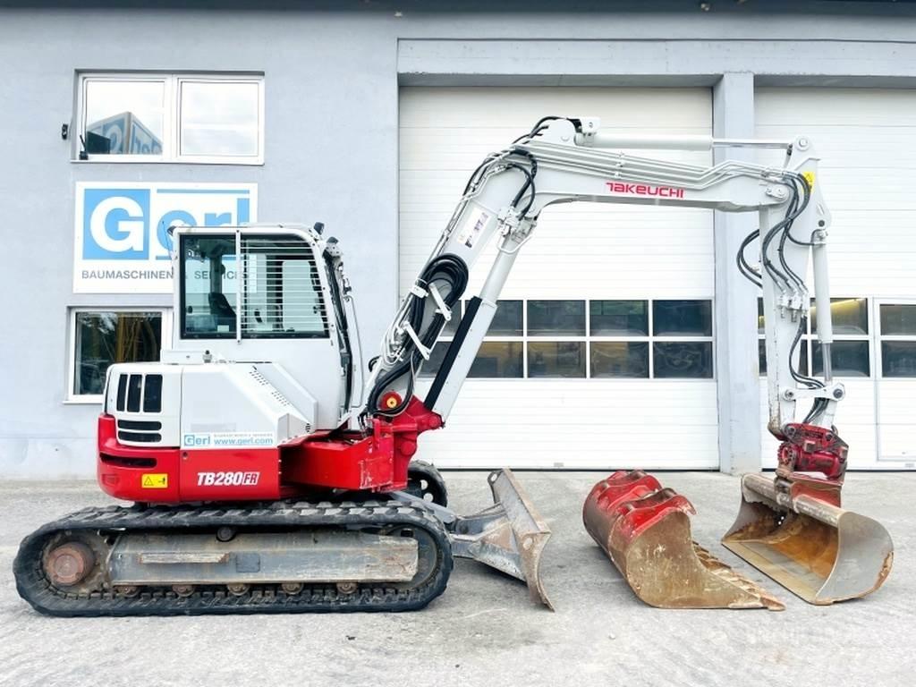 Takeuchi TB280FR Mini rýpadla < 7t