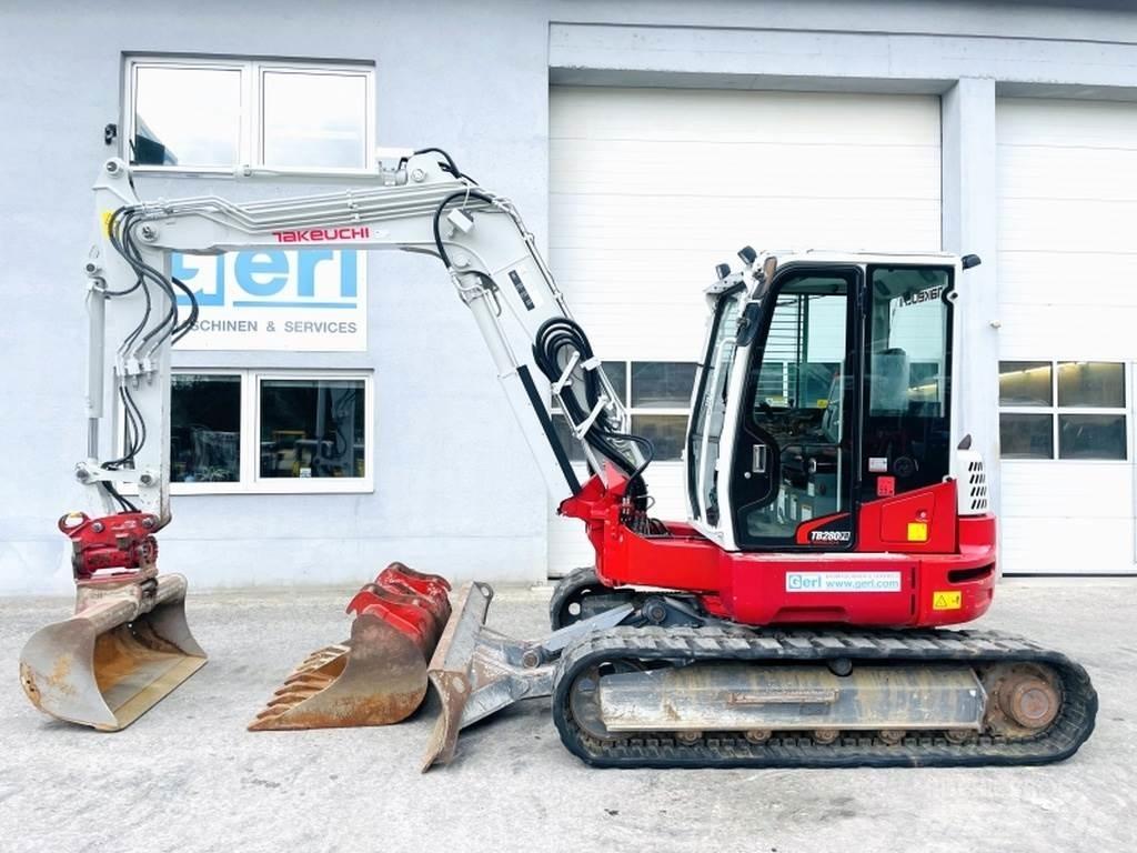 Takeuchi TB280FR Mini rýpadla < 7t