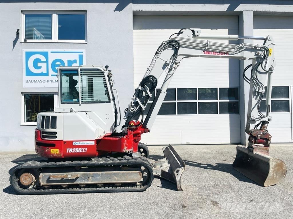 Takeuchi TB280FR Mini rýpadla < 7t