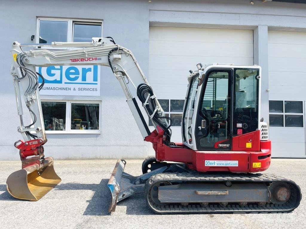 Takeuchi TB280FR Mini rýpadla < 7t