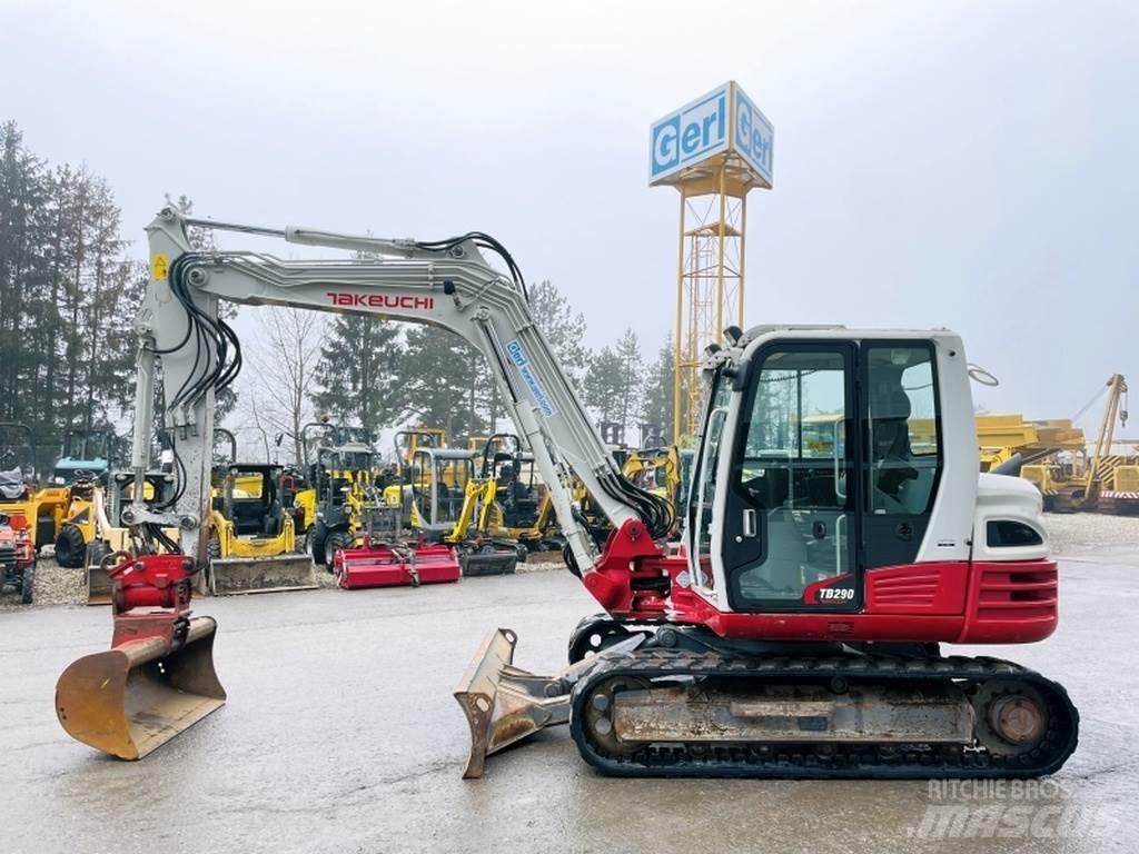 Takeuchi TB290 Mini rýpadla < 7t