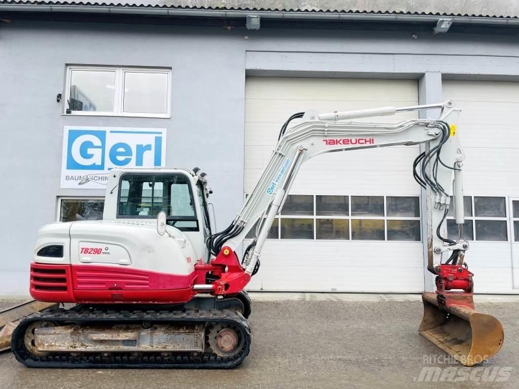 Takeuchi TB290 Mini rýpadla < 7t