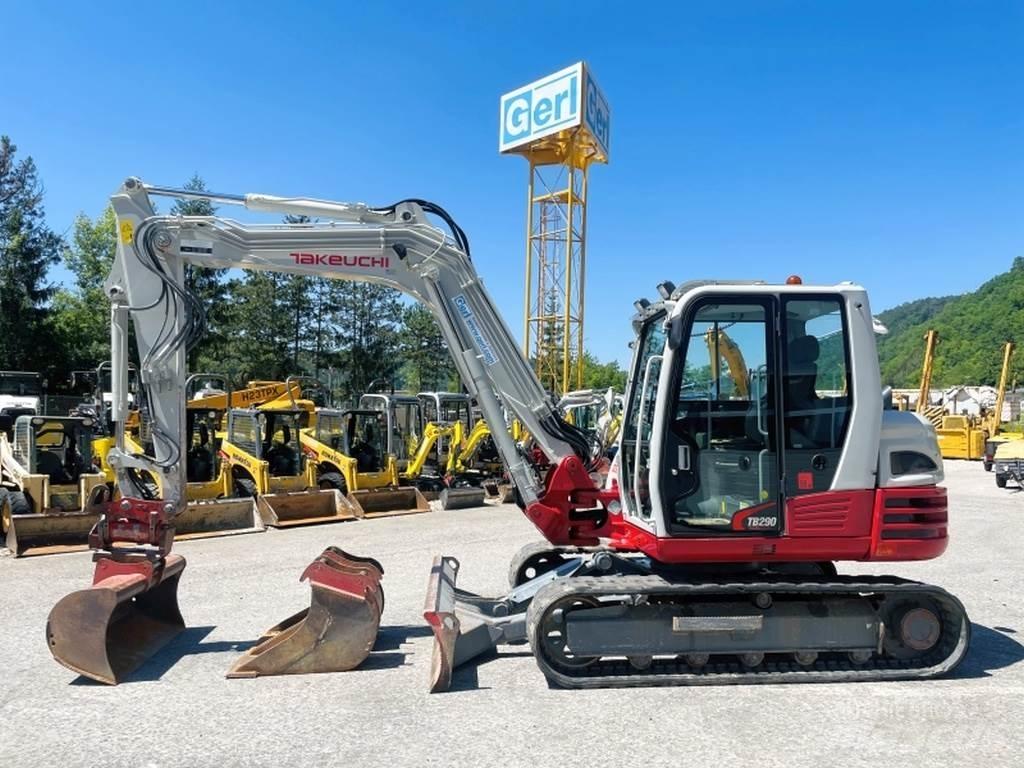 Takeuchi TB290 Mini rýpadla < 7t