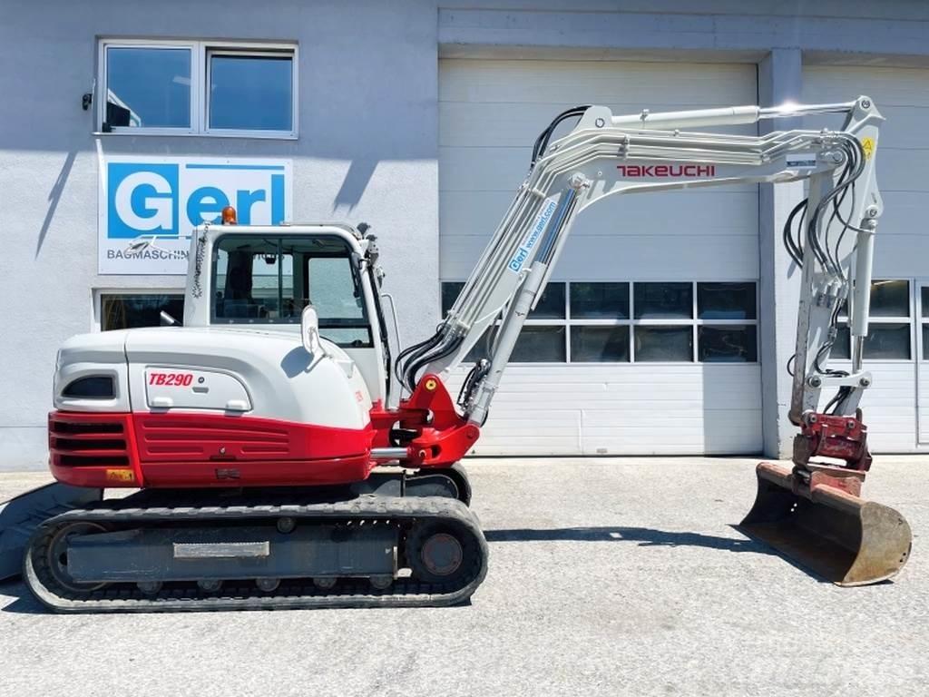 Takeuchi TB290 Mini rýpadla < 7t