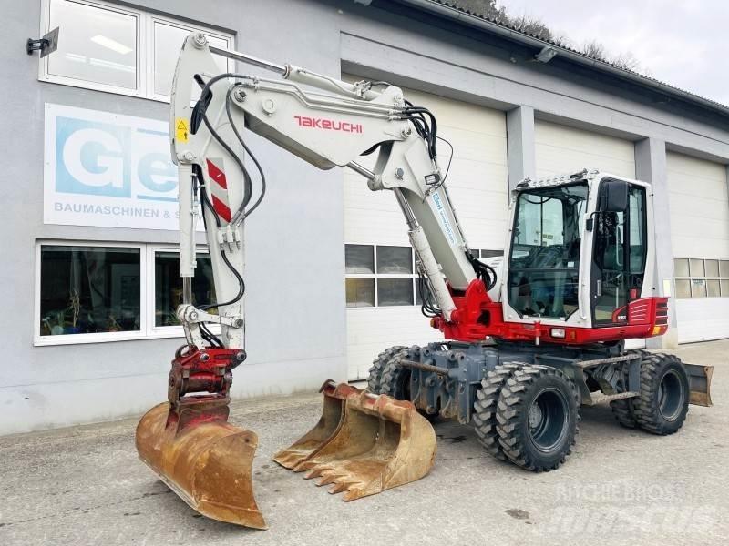 Takeuchi TB295W Kolová rýpadla