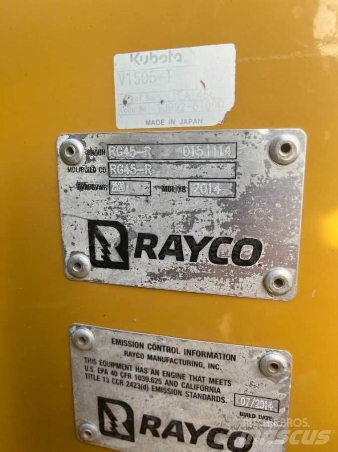 Rayco RG45-R Lesnictví – ostatní
