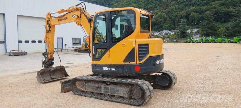 Hyundai R80CR-9A Midi rýpadla 7t - 12t