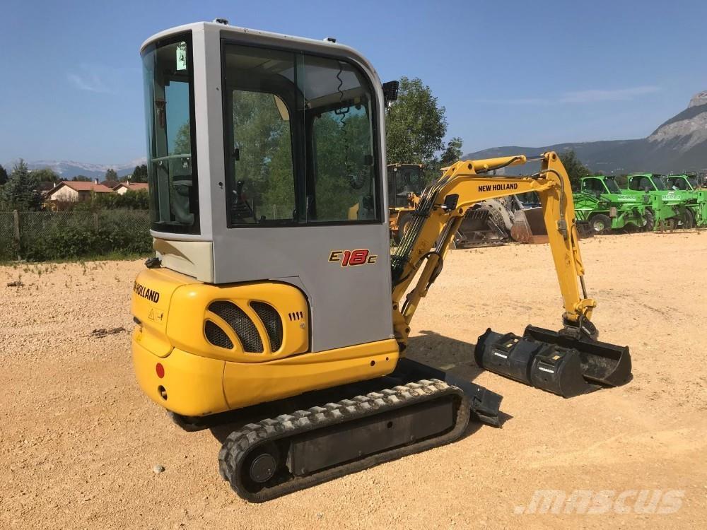 New Holland E18C Mini rýpadla < 7t