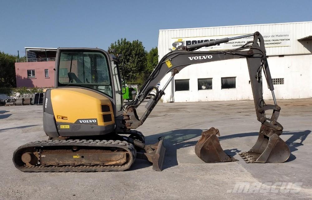 Volvo ECR50D Mini rýpadla < 7t