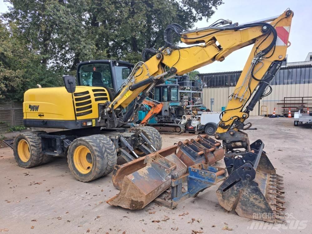 Yanmar B95W Kolová rýpadla