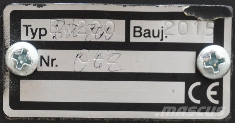 Gruma BW200 Další příslušenství a komponenty