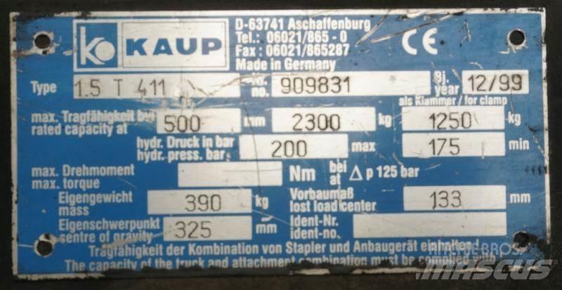 Kaup 1,5T411 Další příslušenství a komponenty