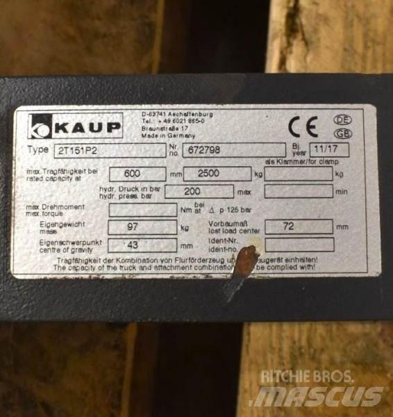 Kaup 2T151P2 Další příslušenství a komponenty