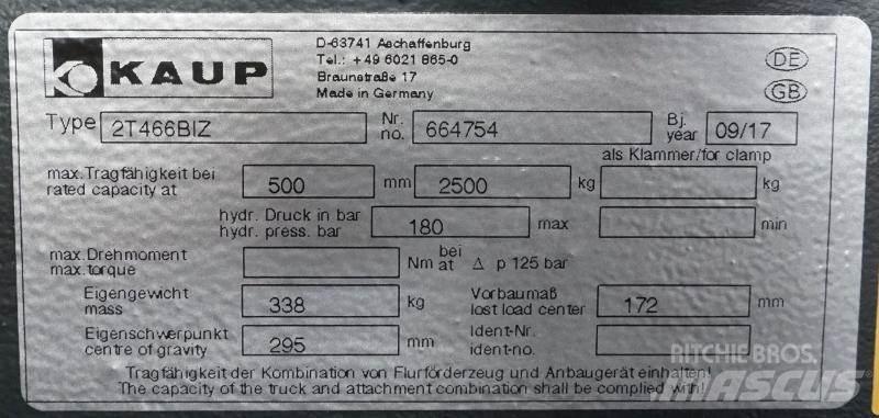 Kaup 2T466BIZ Další příslušenství a komponenty