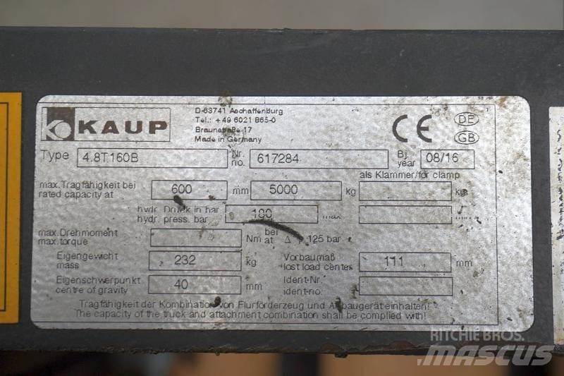 Kaup 4,8T160B Další příslušenství a komponenty