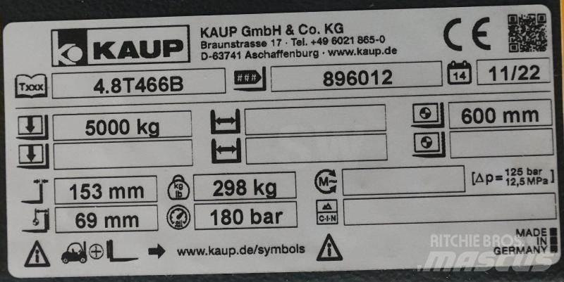Kaup 4,8T466B Další příslušenství a komponenty