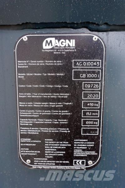 Magni 1000 L Manipulace s materiálem – ostatní
