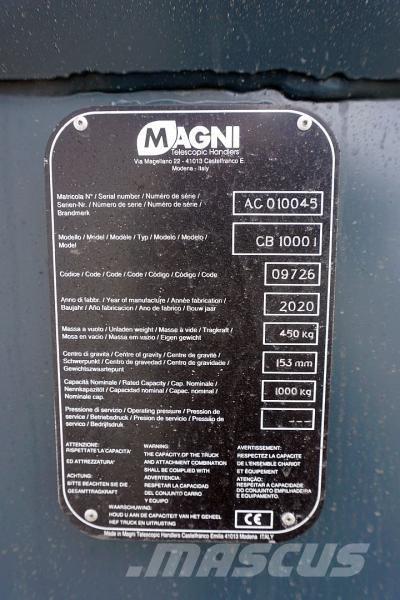Magni 1000 L Manipulace s materiálem – ostatní