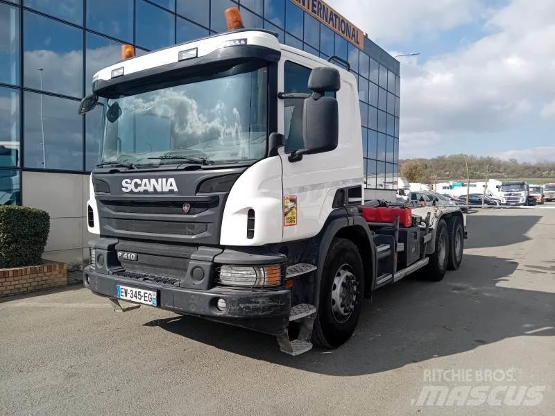Scania P 410 Lanový nosič kontejnerů