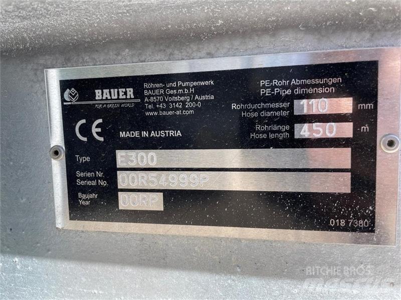 Bauer E 300 Zavlažovací systémy
