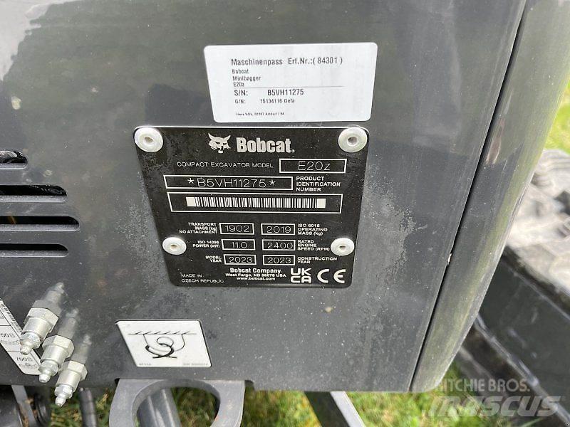 Bobcat E 20z Mini rýpadla < 7t