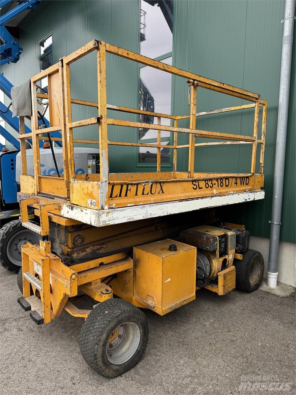 Liftlux SL83-18D/4WD Nůžková zvedací plošina