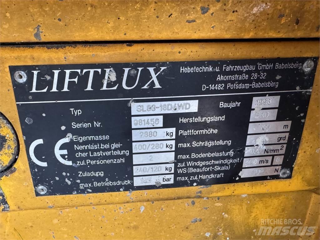 Liftlux SL83-18D/4WD Nůžková zvedací plošina