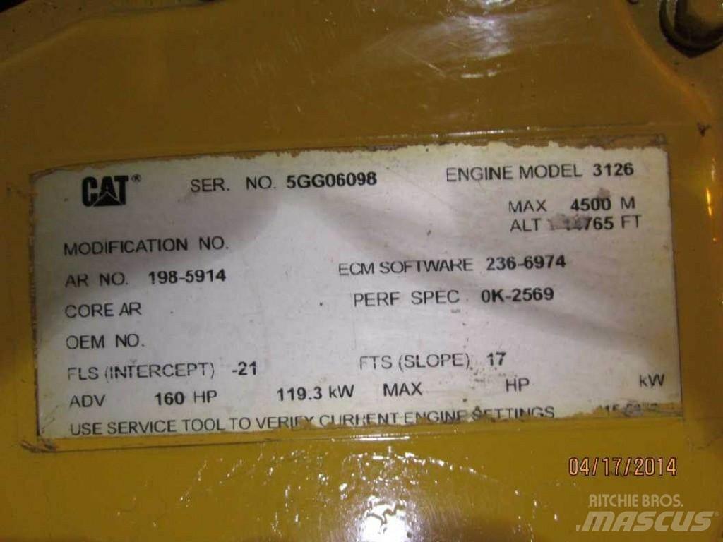 CAT 3126E Motory