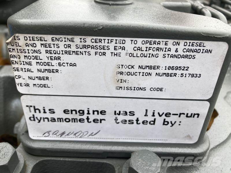 Cummins 6CT8.3 Motory