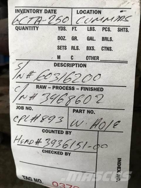 Cummins 6CTA 8.3 Motory