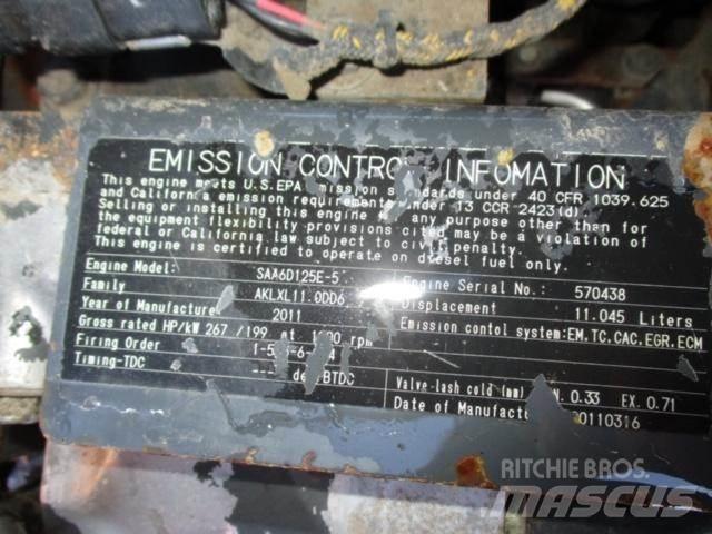 Komatsu SAA6D125E-5 Motory