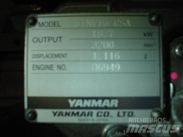 Yanmar 3TNV76-CSA Motory