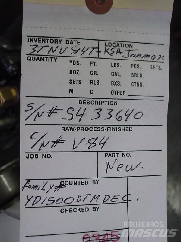 Yanmar 3TNV84T-BKSA Motory