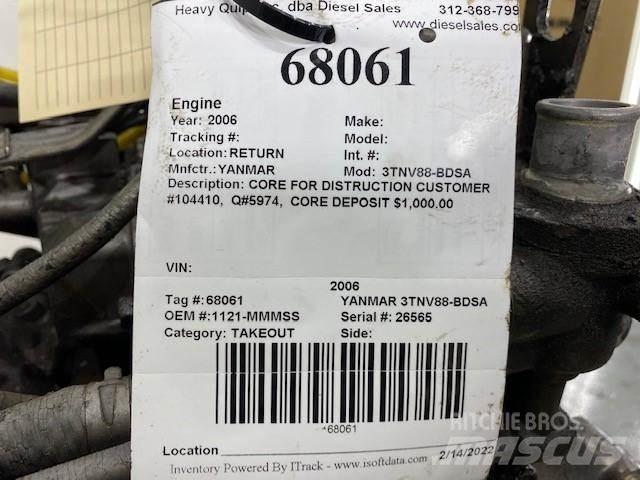 Yanmar 3TNV88-BDSA Motory