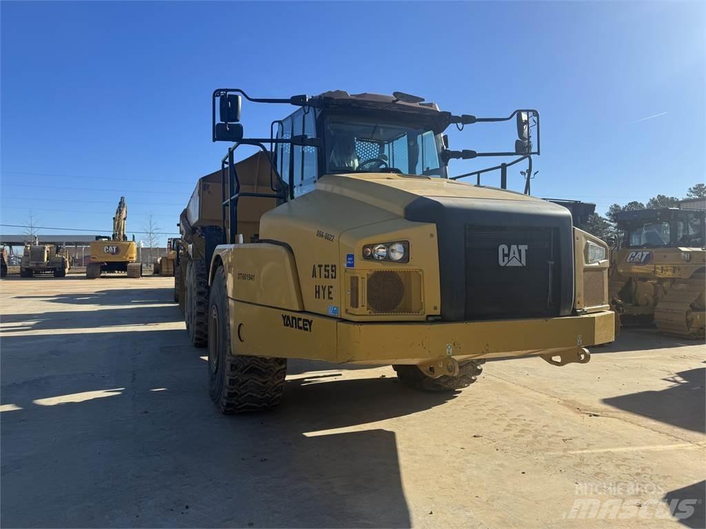 CAT 745 Kloubové dempry